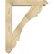 Ekena Millwork Olympic Arts and Crafts Rough Sawn Bracket w/ Offset Brace, Douglas Fir, 6"W x 30"D x 38"H BKT0604X30X38OLY03RDF - alternate 4